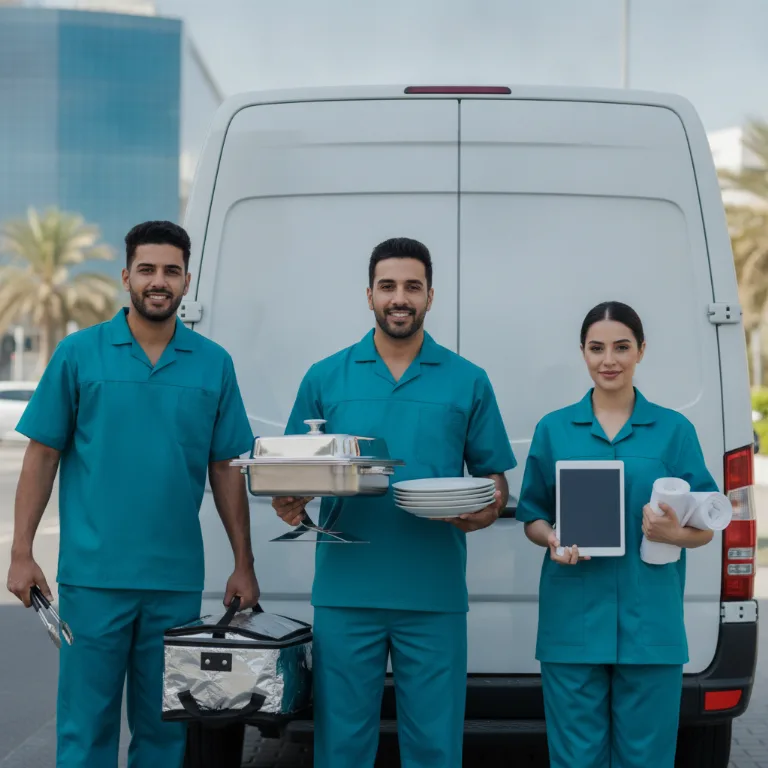 خدمات تموين الشركات فريق في الخليج التجاري